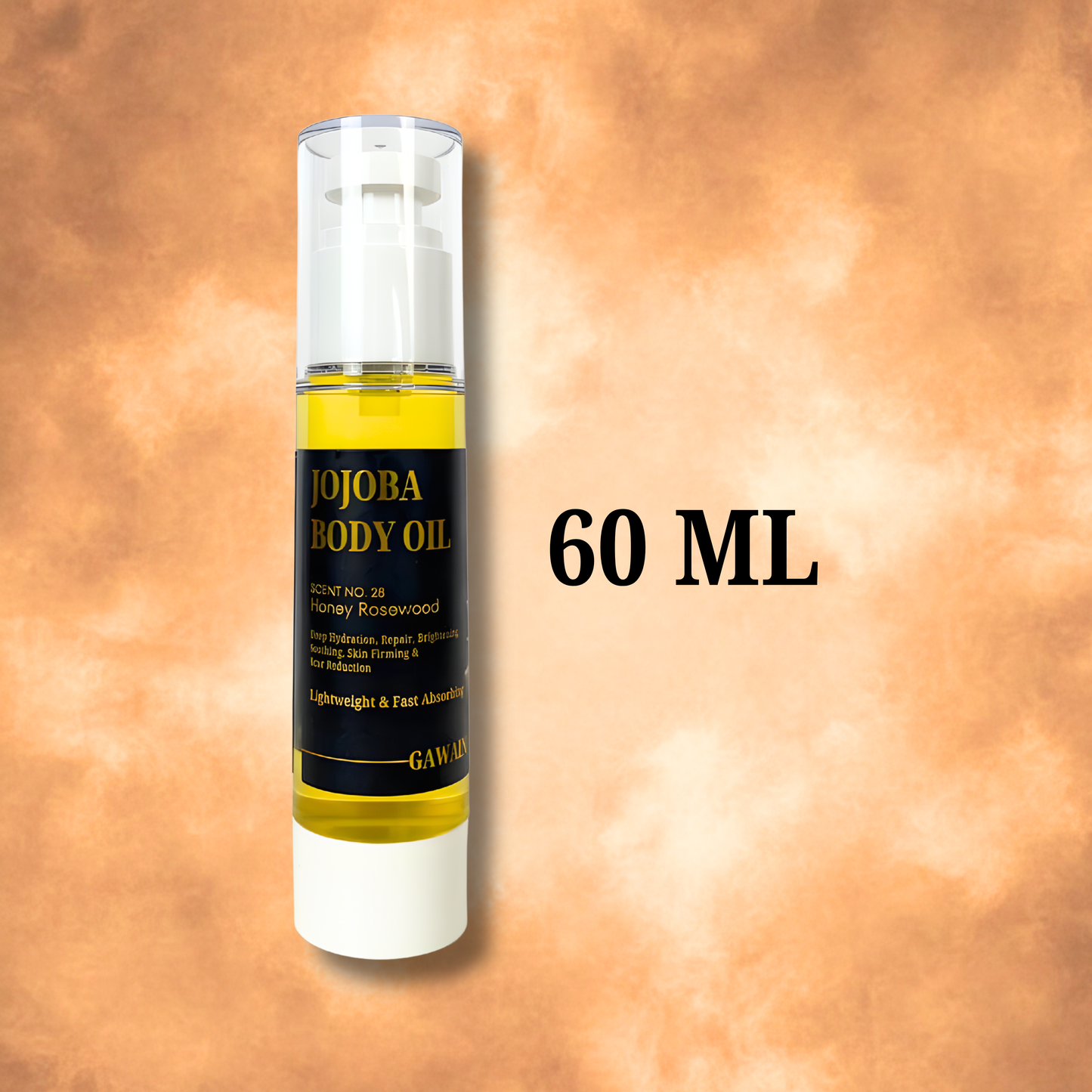 Jojoba Body Oil- Vanilla Oak Scent