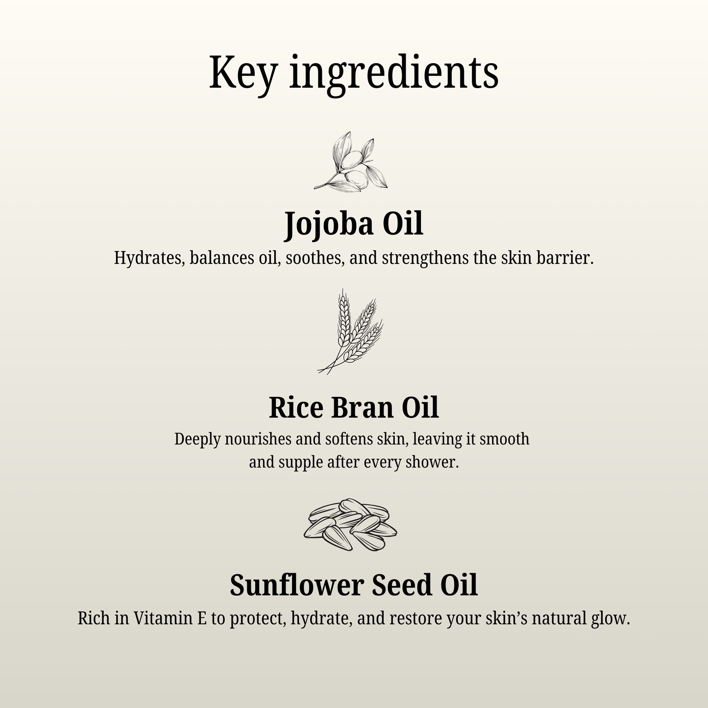 Jojoba Shower Oil
