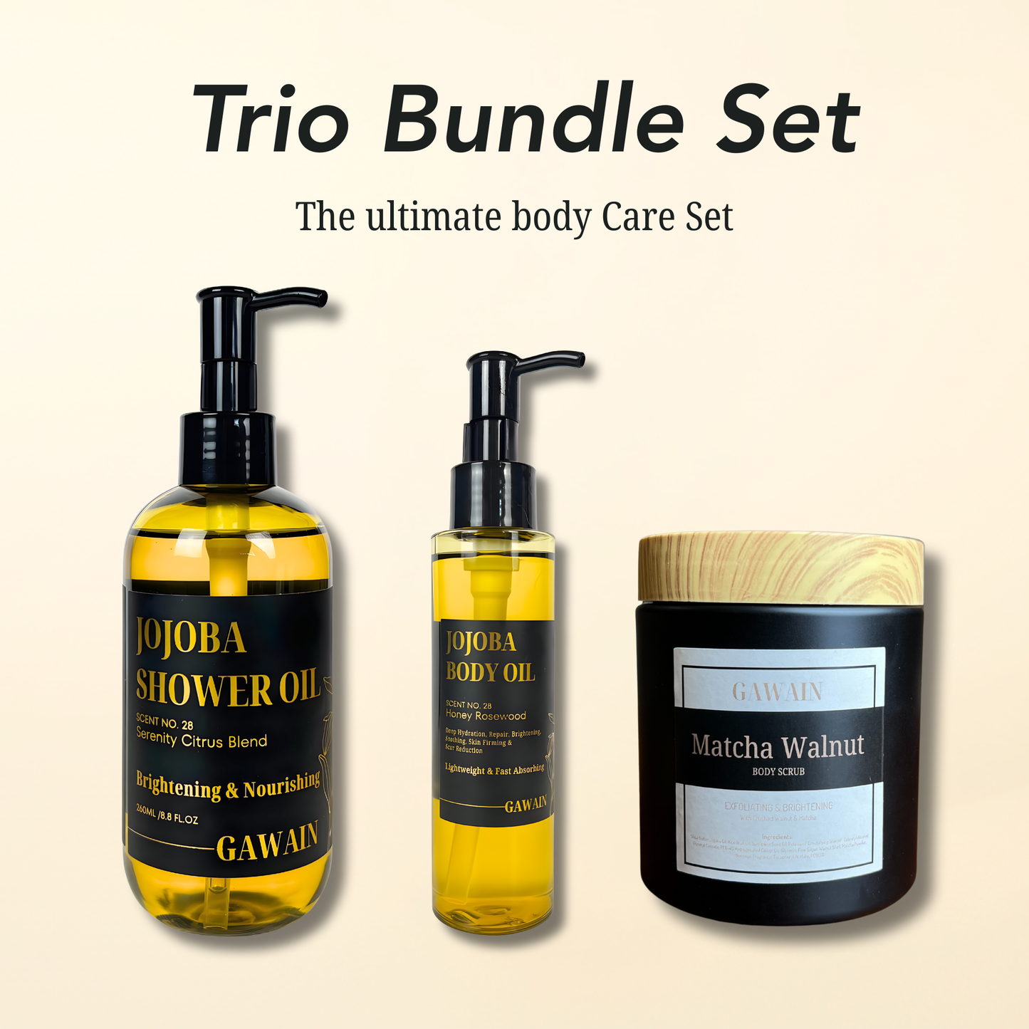 Trio bundle set