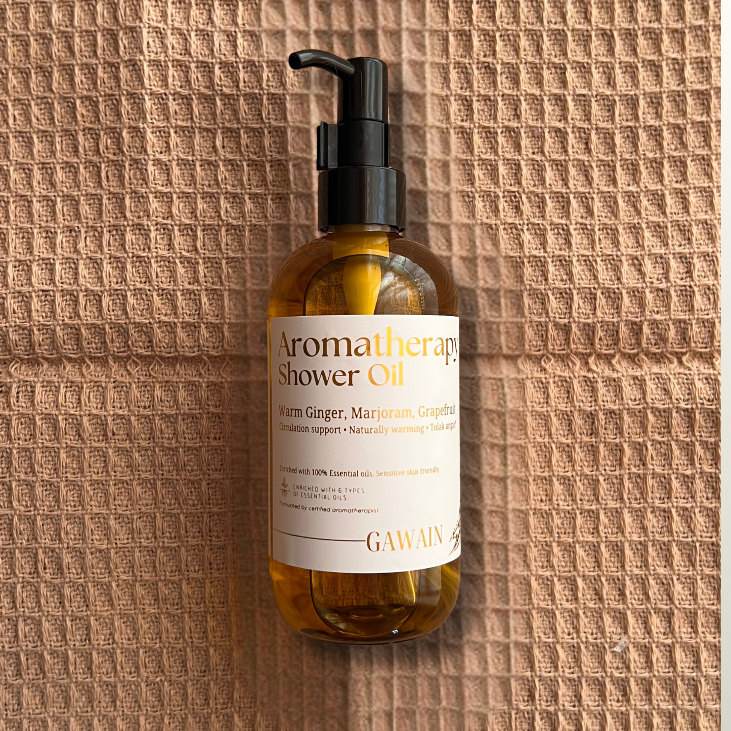 [Warm Ginger] Aromatherapy Shower Oil