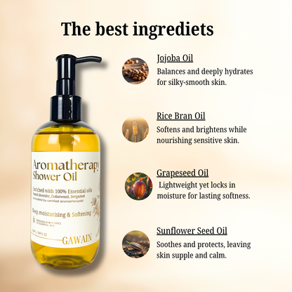 French Lavender Aromatherapy Shower Oil