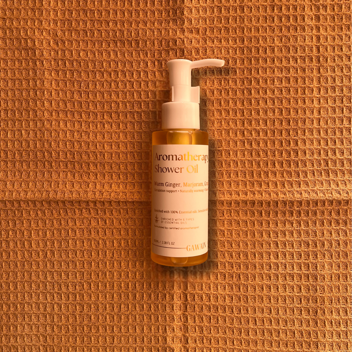 Warm Ginger Aromatherapy Shower Oil