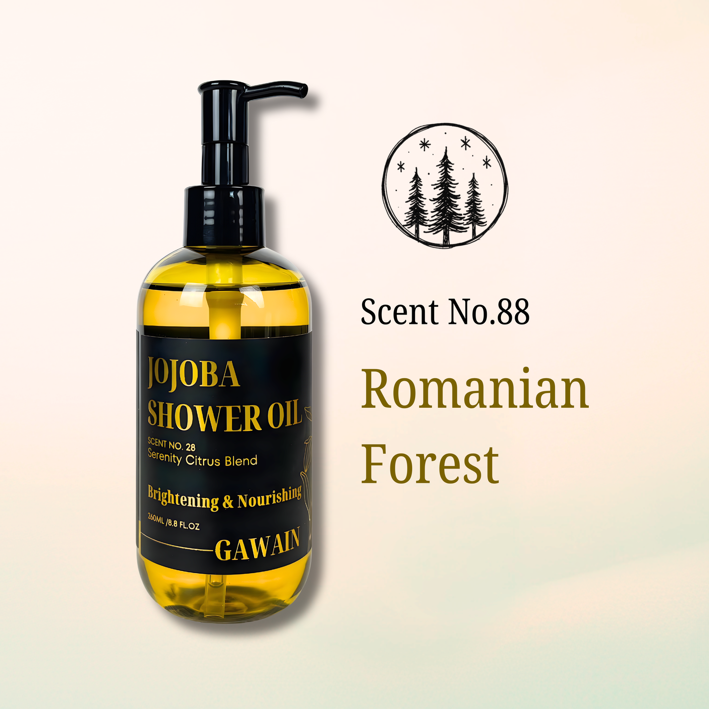 Jojoba Shower Oil- Scent no.88