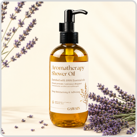 French Lavender Aromatherapy Shower Oil