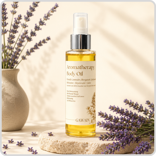 French Lavender Aromatherapy Body Oil